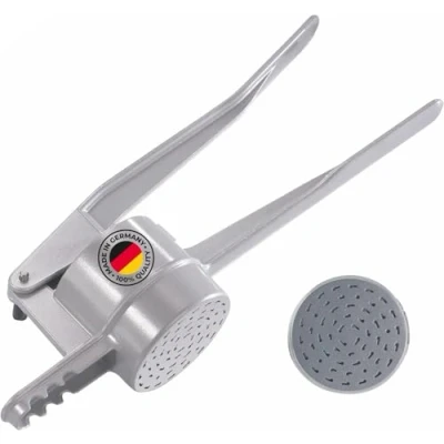 Imagen de Westmark Prensa para pasta / patatas, con perforación tradicional Spätzle como hecha a mano, Aluminio fundido presión, Longitud: 41 cm, Spätzlechef, Plateado, 61202260