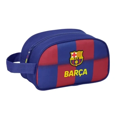 Imagen de Safta F.C. Barcelona 1ª EQUIPACIÓN 25/26 Neceser Escolar Infantil Mediano con Asa, Infantil, Adaptable a Carro, Fácil Limpieza, Cómodo y Versátil, Calidad Resistencia, 26x12x15 cm