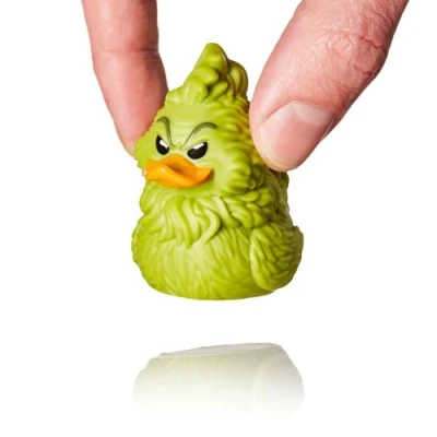 Imagen de TUBBZ Mini Grinch Figura Coleccionable de Pato Goma Vinilo Producto Oficial del Dr. Seuss The TV y películas navideñas