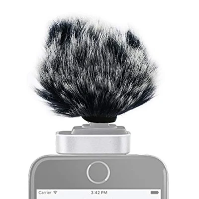 Imagen de YOUSHARES Funda Parabrisas de MV88 Micrófono Personalizado Filtro Pop Viento Manguito para Shure iOS Microfono