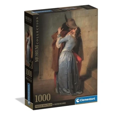 Imagen de Clementoni Puzzle Adulto 1000 Piezas Collection Museum The Kissclementoni Adultohayez Comp, 37064