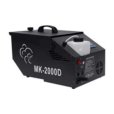 Imagen de Máquina de humo baja DMX Stage Fogger 1200 W con mando a distancia inalámbrico DJ Mister Kool II