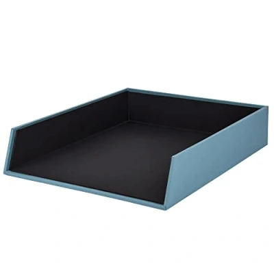 Imagen de Rössler Papier 1335452150 S.O.H.O. Cesta de almacenamiento para DIN A4, apilable, tela vaquera, 1 unidad