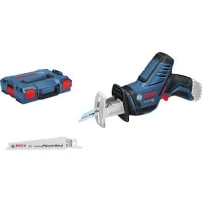Imagen de Bosch Professional 12V System GSA 14 Sierra sable a batería (0 3000 cpm, profundidad de corte 65 mm, sin batería, en L BOXX)