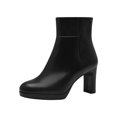 Imagen de Tamaris Botines de tacón, Mujer, Talla: 39, Black matt Zapatos