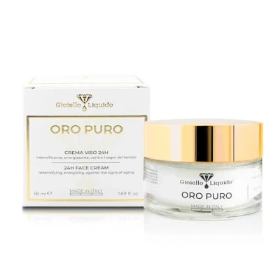 Imagen de Crema Facial Para Pieles Maduras Efecto Lifting Inmediato Con Oro Coloidal, Acido Hialuronico Antiedad, Betaína Y Agua De Rosa Damasco 50Ml