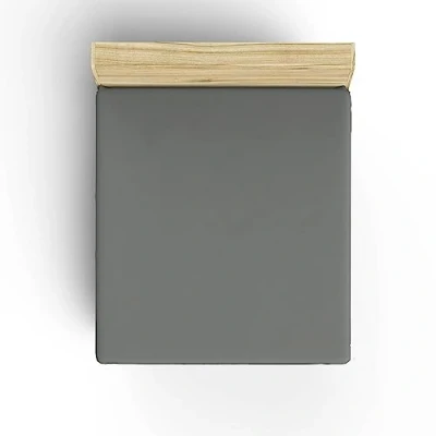 Imagen de Sábana bajera ajustable individual 90x200 Gris oscuro