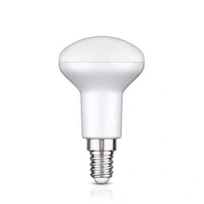 Imagen de ledscom.de Bombilla LED E14, R50, blanco cálido (2700 K), 6,2 W, 608lm, 116, regulador de intensidad 3 niveles, mate, bombilla, casquillo lámpara bajo consumo, plástico, reflector,