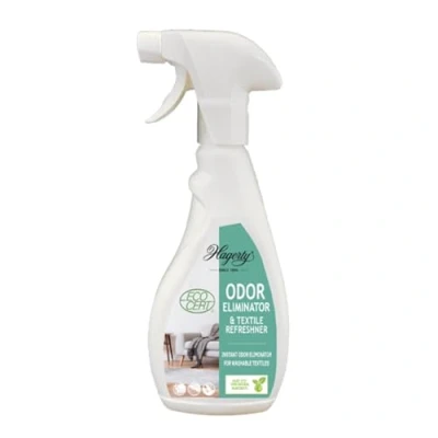 Imagen de Hagerty Odor Eliminator 500ml I Eficaz ambientador textil para eliminar olores Neutralizador de asientos coche y tapicerías, así como alfombras cortinas Eliminador