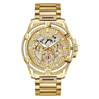 Imagen de Guess KING Cronógrafo goldcoloured, Talla: One Size, Gold coloured