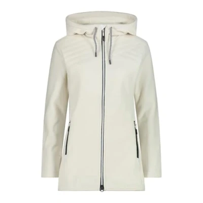 Imagen de CMP Chaqueta de forro polar Knit Tech con capucha fija para mujer