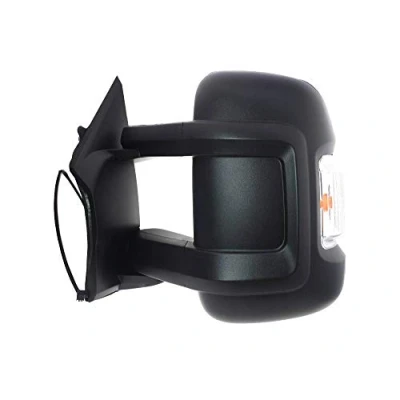 Imagen de espejo retrovisor Tyc 309 0152 izquierda para ajuste manual espejo, convexo, con sensor de temperatura, brazo tamaño intermedio