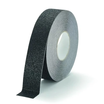 Imagen de Durable Cinta antideslizante DURALINE GRIP+, 50 mm x 15 m, para asegurar escaleras, rampas, negra, 109601
