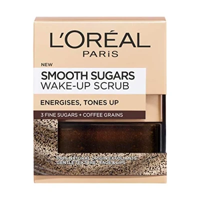 Imagen de L&#039;Óreal L&#039;Oreal Paris Smooth Sugar Wake Up Exfoliante facial y labial (50 ml)