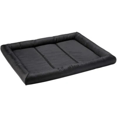 Imagen de Hunter Vermont Alfombra Acolchada para Perro (poliéster, Resistente a Las Manchas, 70 x 50 cm), Color Negro