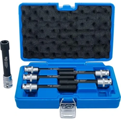 Imagen de BGS 2028 Juego de llaves vaso E Torx, extra largas entrada 12,5 mm (1/2&quot;) E10 E20 6 piezas