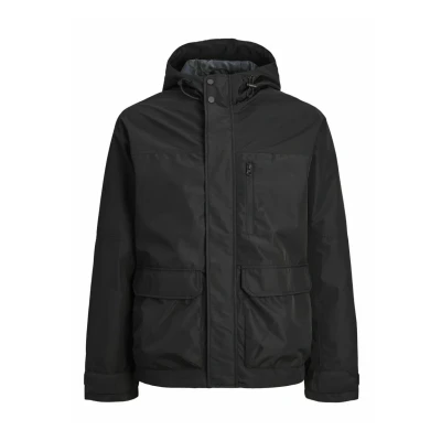 Imagen de JACK &amp; JONES Jcohike Light Jacket Chaleco, Negro, XL para Hombre