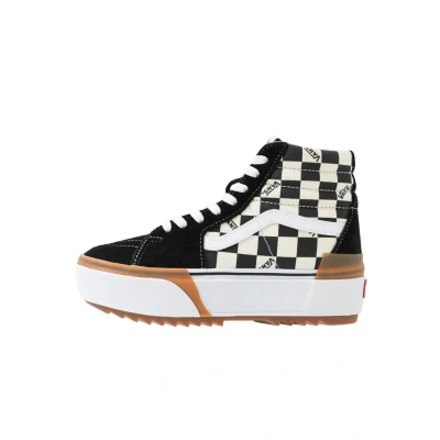 Imagen de Vans SK8 Stacked Zapatillas altas, Mujer, Talla: 39, Multicolor/true white Piel/tela