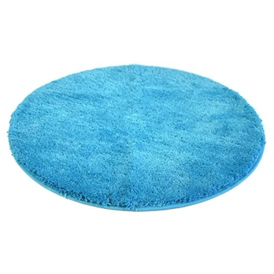 Imagen de Kinzler Alfombrilla para baño, Microfibra, Microfibra poliéster, Turquesa, 90 cm