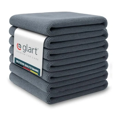 Imagen de Glart juego de 2 esponjas lavado para coche, color antracita, coches, llantas, pintura, 18x12x6 cm, mejor que un guante o cepillo llantas.