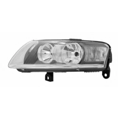 Imagen de TYC 20 0686 05 2 Faros izquierda H7, H1 con portalámparas, sin electromotor AUDI: A6 C6 Berlina, Allroad, Avant