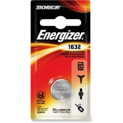 Imagen de Energizer 12 lotes de 1 pila botón litio CR 1632
