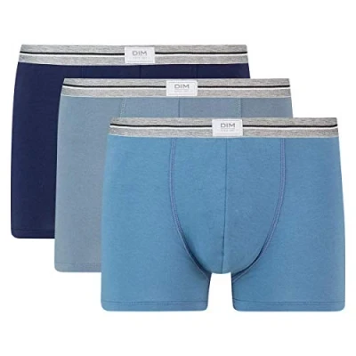 Imagen de Dim Pack De 3 Bóxers Algodón Elástico Resistente Ultra Resist Hombre x3, Multicolor, M