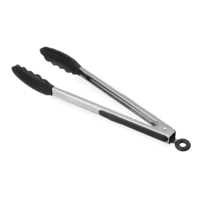 Imagen de HENDI pinzas de servir, aptas para el lavavajillas, con tenazas silicona resistentes al calor, sistema bloqueo, cocina, alimentos, asar, (L)345mm