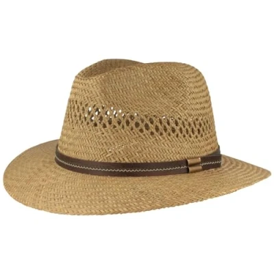 Imagen de Breiter sombrero de paja verano sol trenzado a mano 100% Bogart Especialmente ligero, flexible, respetuoso con la piel y cómodo naturaleza, 58