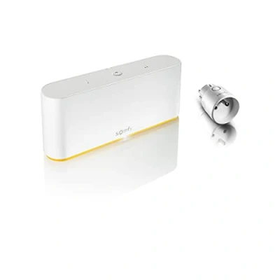Imagen de Somfy 1870998 Control Inteligente Tahoma Switch con 1 Conector Conectado io, Blanco