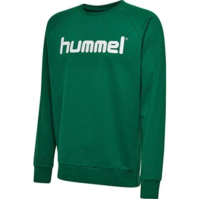 Imagen de hummel HMLGO Cotton Logo Sweatshirt Color: Evergreen_Talla: 2XL