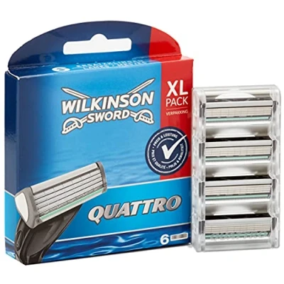 Imagen de Wilkinson Sword Cuchillas de afeitar Quattro