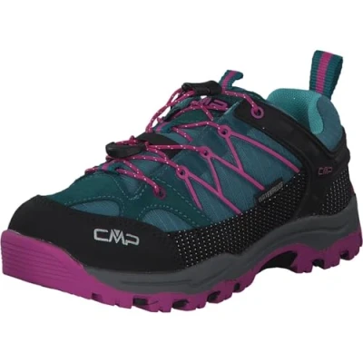 Imagen de CMP Kids Rigel Low Trekking Shoes WP, Zapatos, Azul Lago Agua, 28 EU