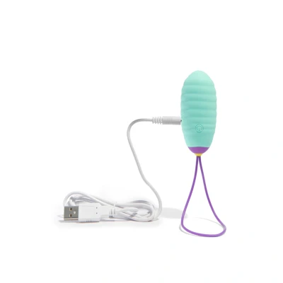 Imagen de Oh: huevo Vibrador con control a distancia Platanomelón Azul