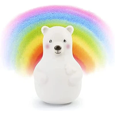 Imagen de Pabobo Polar Bear Chameleon Luz nocturna que cambia de color con carga micro USB 0+ Multicolor