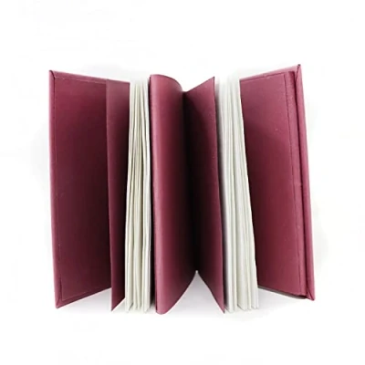 Imagen de ARTWAY Cuaderno de acordeón sin árboles, color malva oscuro
