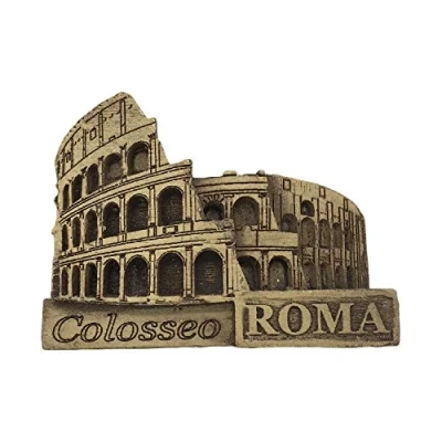 Imagen de Roma Italia 3D Colosseum Refrigerador Imán Recuerdos Turísticos Resina Pegatinas Magnéticas de Nevera Hogar y Cocina Decoración China
