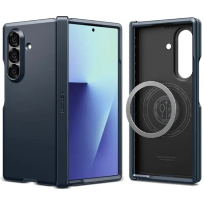 Imagen de Spigen Funda Tough Armor Pro MagFit Compatible con Samsung Galaxy Z Fold 7 Metal Pizarra