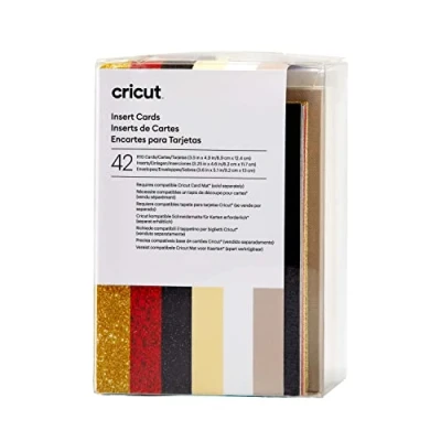 Imagen de Cricut Insert, Glitz and Glam, 8.9cm x 12.4cm Size R10, 42, Papel, Talla única
