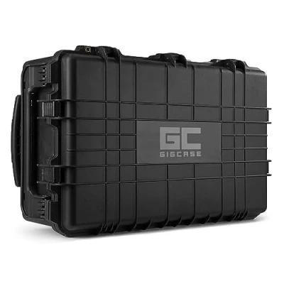 Imagen de Power Dynamics GIGCase42 Maleta Protectora con Ruedas,Resistente al aplastamiento, Agua y Polvo IP67, Ideal para Transportar de Forma Segura su valioso Equipo Audio, DJ o audiovisuales