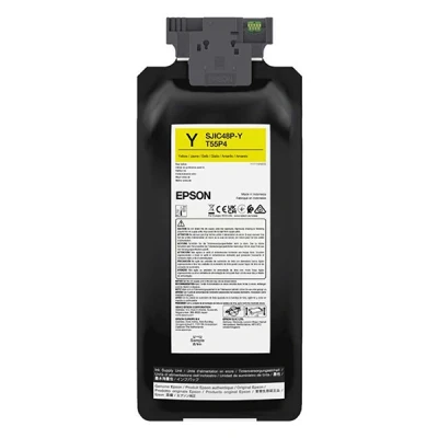 Imagen de Epson SJIC48P Y cartucho de tinta amarillo (original)