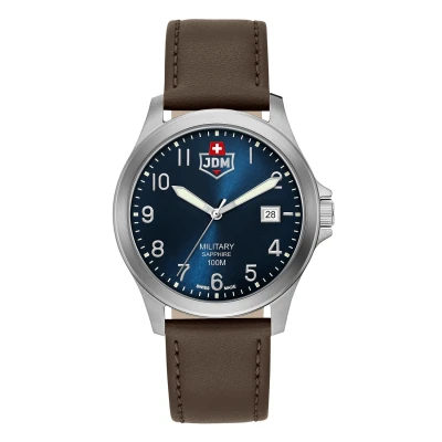 Imagen de JDM Military Hombres Reloj Marrón WG001 03