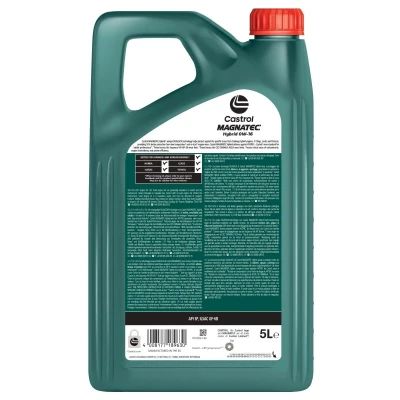 Imagen de Castrol Magnatec Hybrid 0W 16 5L Aceite de motor 15F6FA