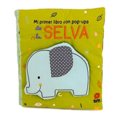 Imagen de Mi primer libro con pop ups de la selva (Libros tela)