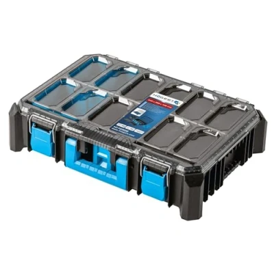 Imagen de Högert Technik Organizador de Maleta Alto HTM HT7G508, Maletin Herramientas, Caja 5 Compartimentos Funcionales, Protección contra la Humedad, Construcción Modular