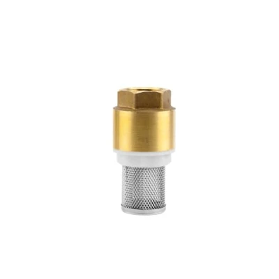Imagen de válvula de pie latón GARDENA: retención, 26.5 mm (G 3/4 &quot;) rosca para conexión a las bombas, incluido el filtro succión, cono la y sello (7220 20)