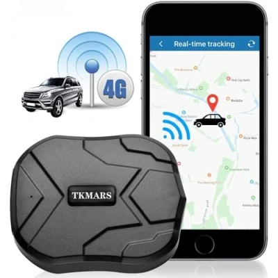 Imagen de TK905 4G Localizador GPS para Coche Sin Subscripción Rastreador con Múltiple Alarma 5000mAH Batería 90 Dias Larga Duración Magnético Antirrobo Tracker Vehículos Moto Barco