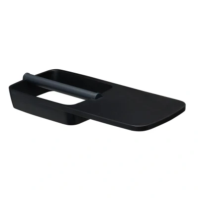 Imagen de Tiger Tess, Portarrollos con repisa, Negro/Antracita, 145x321x48mm