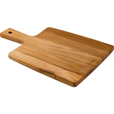 Imagen de Tramontina tabla de servir madera teca, cortar, 34 x 23 1,5 cm
