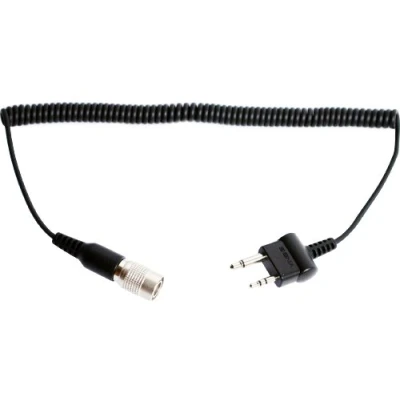 Imagen de Sena Cable Radio de 2 vías para el conector Midland y Icom Twin pin, straight